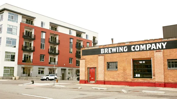 Quiet, mostly empty streets in the RiNo District during Covid-19 stay at home order. River North Arts District