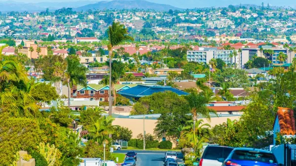 View of San Diego neighborhood