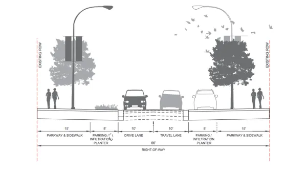 Argyle Street Lane Configuration