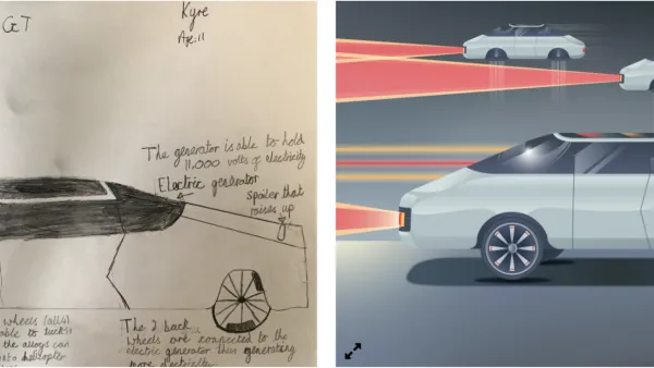 Kids Draw Cars of the Future