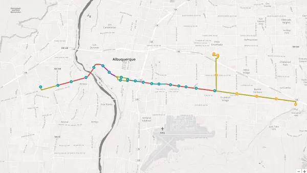 Bus Rapid Transit Route map