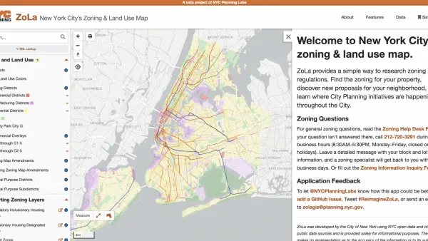 New York City’s Zoning & Land Use Map