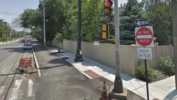 Protected Bike Lane