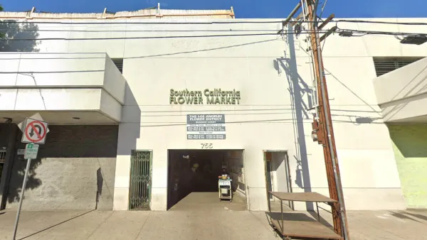 Southern California Flower Market, Google Street View