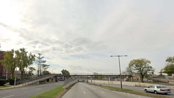 Google Maps street view of Roosevelt Boulevard, Philadelphia