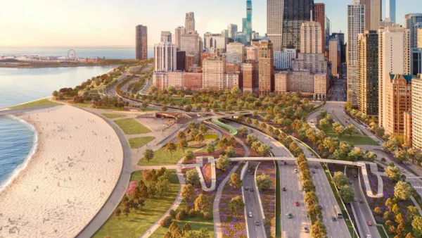 Rendering from the North DuSable Lake Shore Drive Phase I Study of Lake Shore Drive in Chicago.