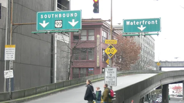 SR-99 on-ramp in Seattle