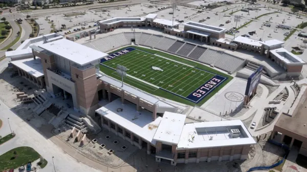 Allen High School's Eagle Stadium in Allen, TX.