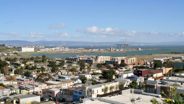 View from Bayview Park in San Francisco, California