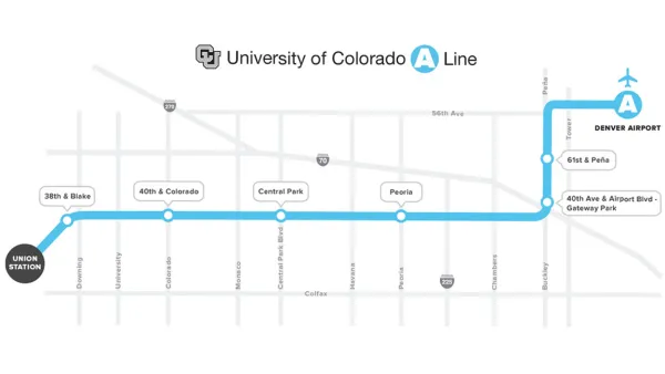 A-Line Map