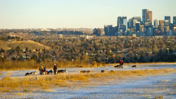 Photo of Calgary skyline from Edworthy Park