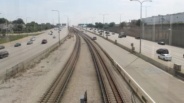 Chicago Blue Line Tracks