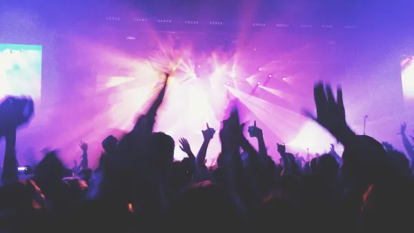 Concert crowd