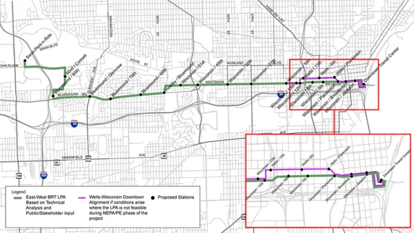 East-West BRT