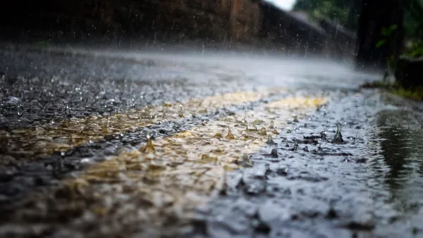 Rain on Road