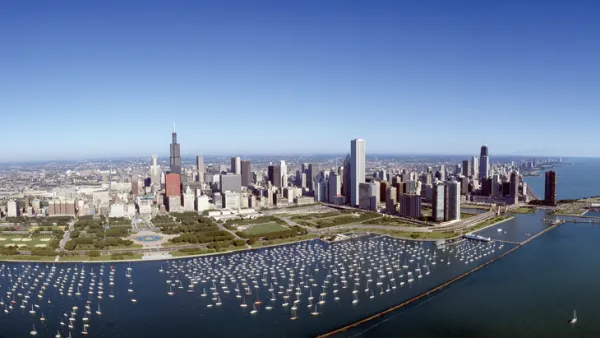 Chicago Harbor, City Skyline, Illinois