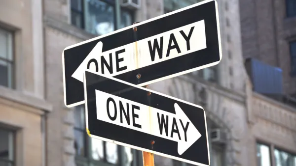 One Way Sign