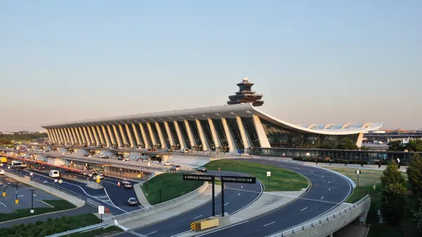 View of Dulles International Airport terminal
