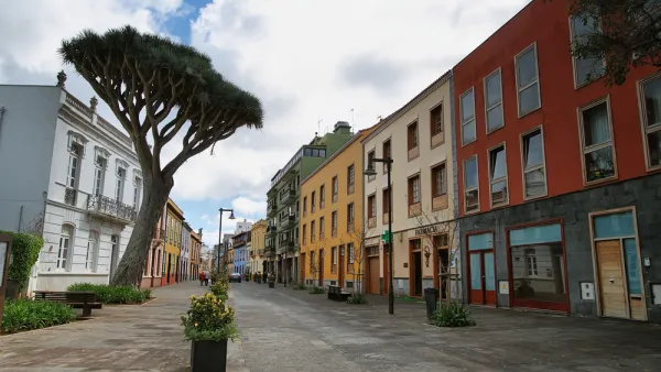 Street in La Laguna, Canary Island Tenerife, Spain
