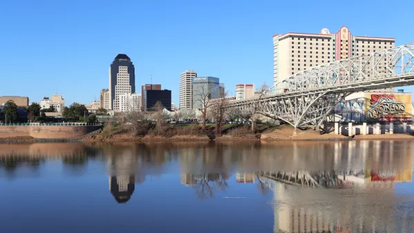 Downtown Shreveport and Red River