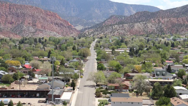 View of Cedar City, Utah