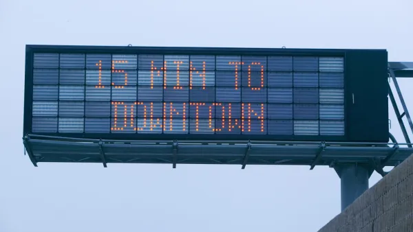 Digital Highway Sign
