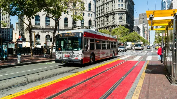 Muni Bus Market Street