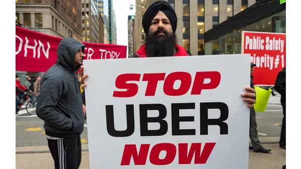 Uber Protest