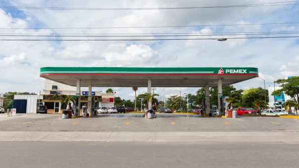 Cancun gas station