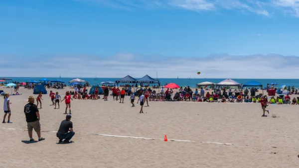 Soccer on the Beach