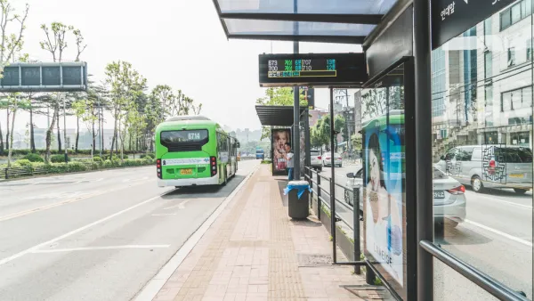 Seoul Bus Stop