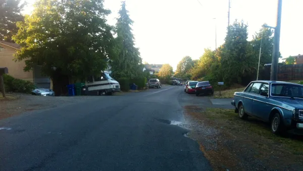 Street With No Sidewalk