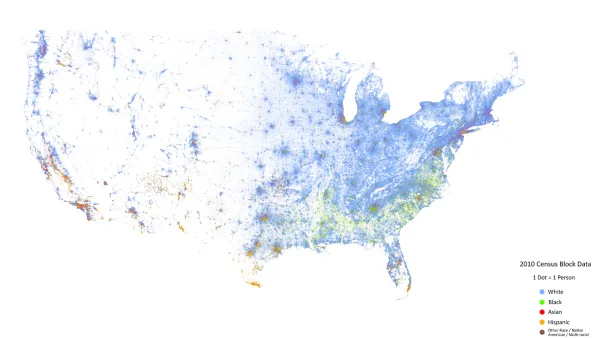 U.S. Race Map